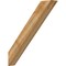 Ekena Millwork 6"W x 36"D x 40"H Traditional Rough Sawn Knee Brace, Western Red Cedar BRC06X36X40TRA00RWR - alternate 1